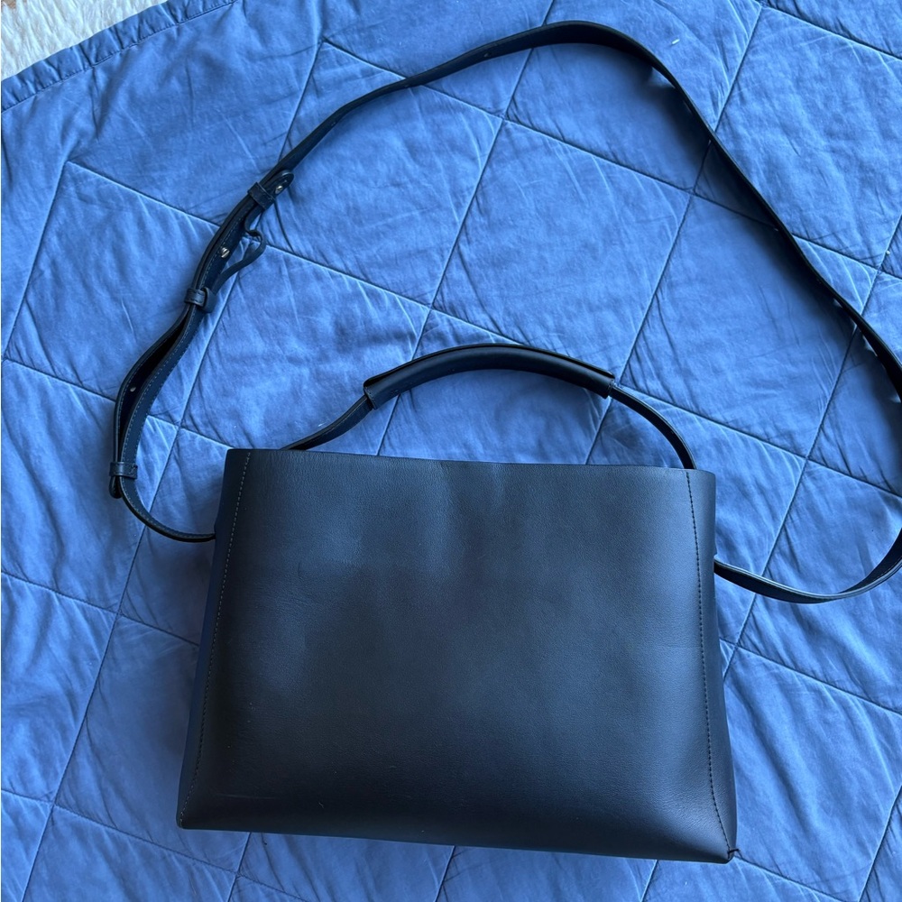 Flattered Hedda Grande Leather Tote Bag/LaptopBag/Work Bag - Picture 2 of 5